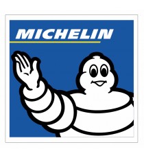 Stickers Michelin carré bleu
