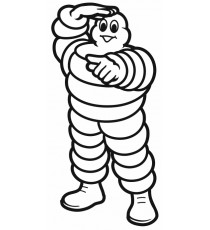 Stickers Michelin bibendum logo