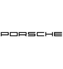 Stickers Porsche (lettres seules)