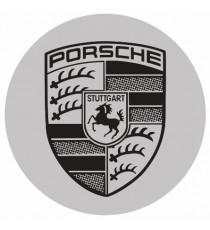 Stickers Porsche cache roue