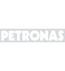 Stickers Petronas blanc