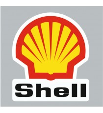 sticker N°21 autocollant SHELL   taille  8,5 cm 