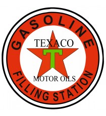 Stickers Texaco Gasoline