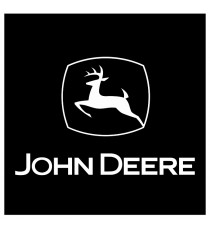 Stickers John Deer (carré noir et blanc)