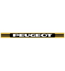 Stickers Peugeot vintage bandeau