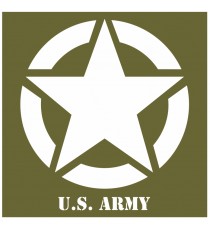 Sticker Jeep US Army