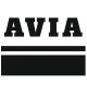 Stickers Avia rouge