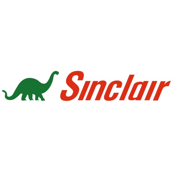 Stickers Sinclair Dino noir