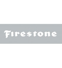 Sticker Firestone blanc