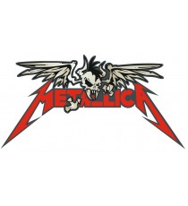 Sticker Skull Metallica