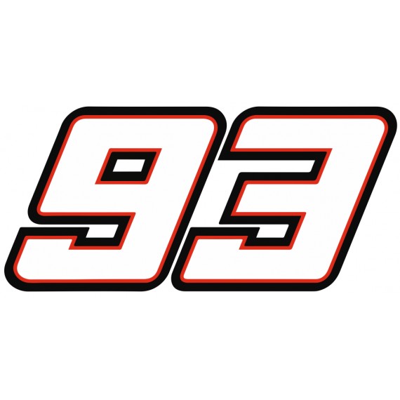 Sticker marc marquez - Stickers AZ