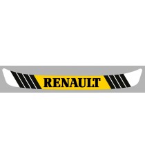 Sticker visiere casque Renault