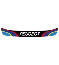 Sticker visiere casque Peugeot