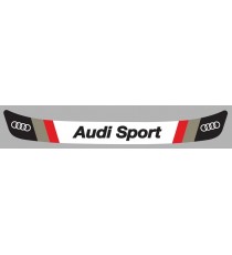 Sticker visiere casque Audi Sport