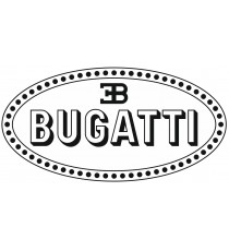 Sticker Bugatti logo