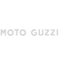 Sticker moto guzzi lettres gris