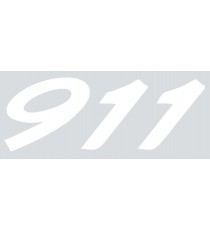 Sticker porsche 911