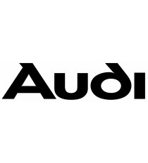 Stickers Audi (lettre noires)