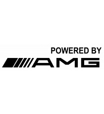 Sticker Powered By AMG