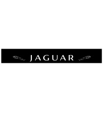 Sticker pare soleil Jaguar noir