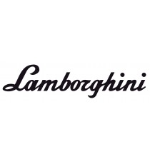 Stickers Lamborghini (lettres seules)