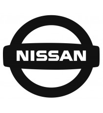 Stickers Nissan logo noir