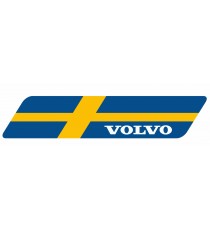 Stickers Volvo drapeau suède