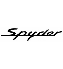 Stickers Porsche Spyder