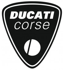 Stickers Ducati Corse blason