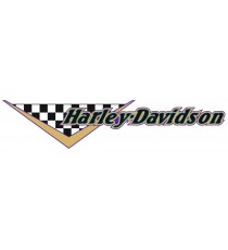 Stickers Harley Davidson damier
