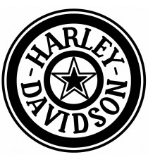 Stickers Harley Davidson ecusson rond