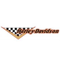 Stickers Harley Davidson damier