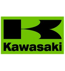 Stickers Kawasaki (sur fond vert)