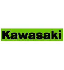Stickers Kawasaki (avec fond vert)