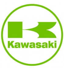 Stickers Kawasaki rond vert
