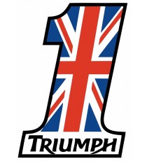 Stickers Triumph number One