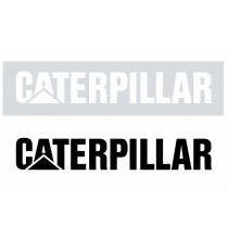 Stickers Caterpillar (noir ou blanc)