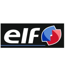 Stickers ELF (logo bleu et rouge)