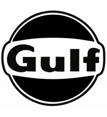 Stickers Gulf (noir et blanc)